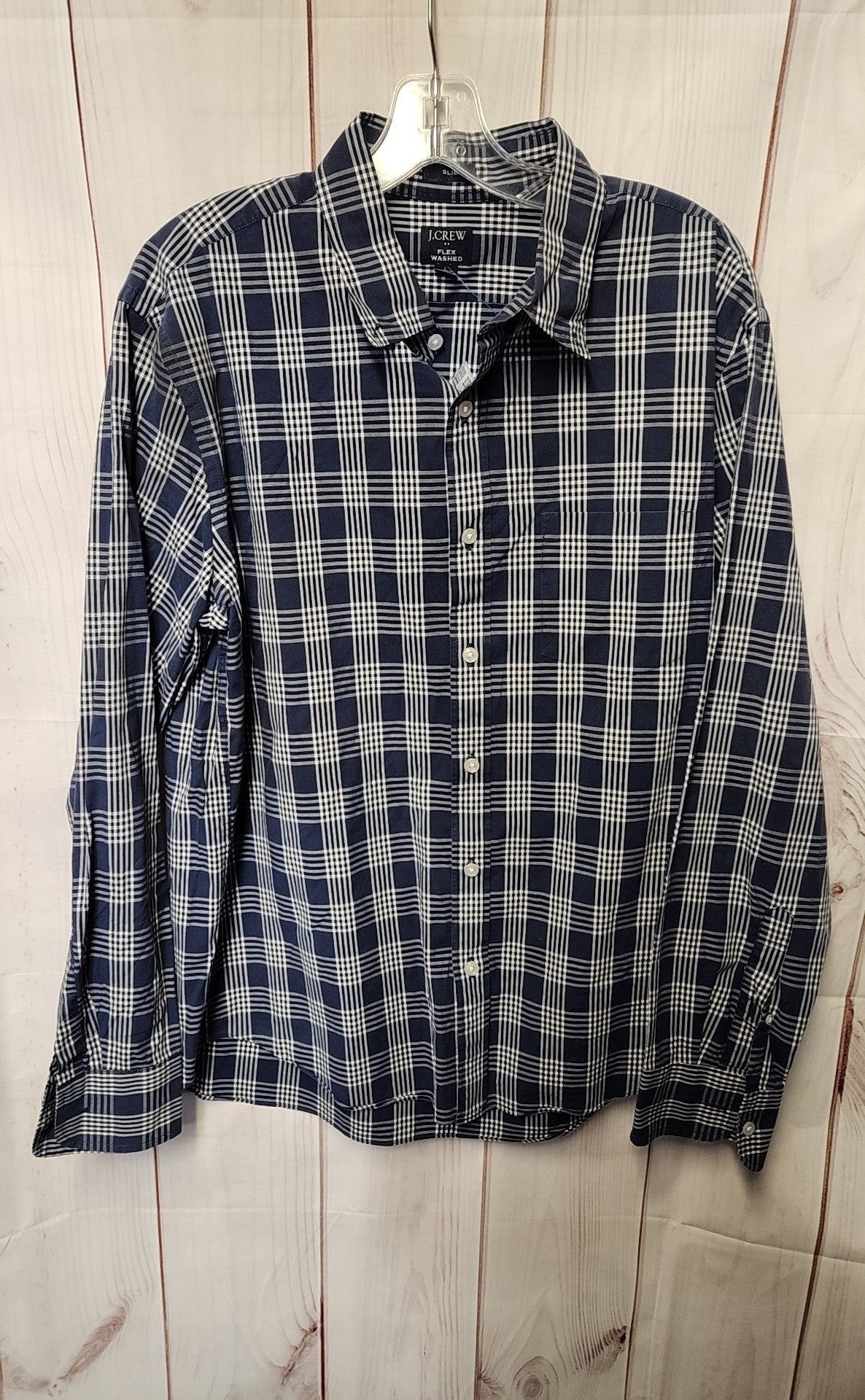 J Crew Men's Size L Blue Shirt