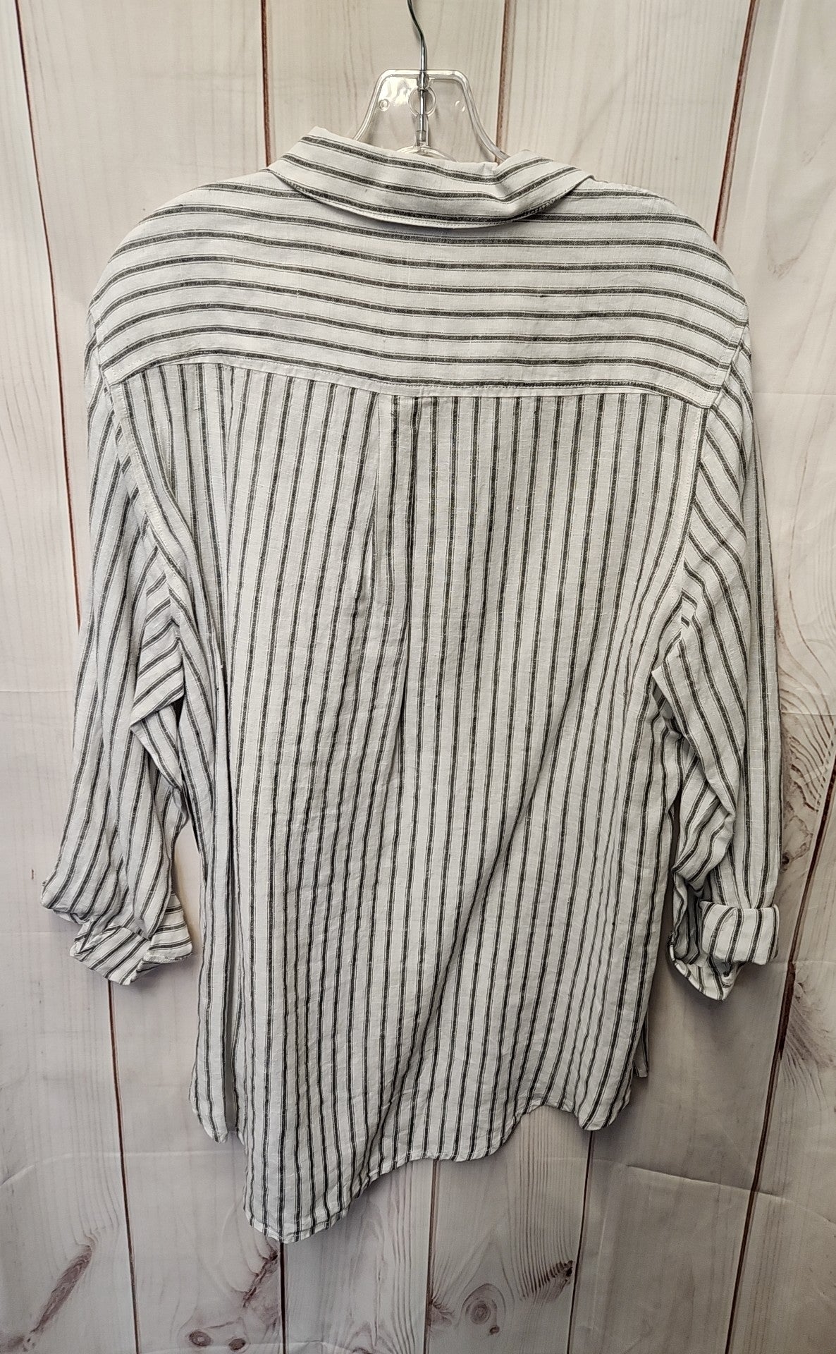 NWT Lord & Taylor Women's Size 1X Gray Long Sleeve Top