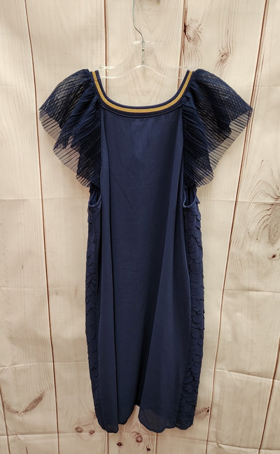 Cat & Jack Girl's Size 14/16 Navy Dress