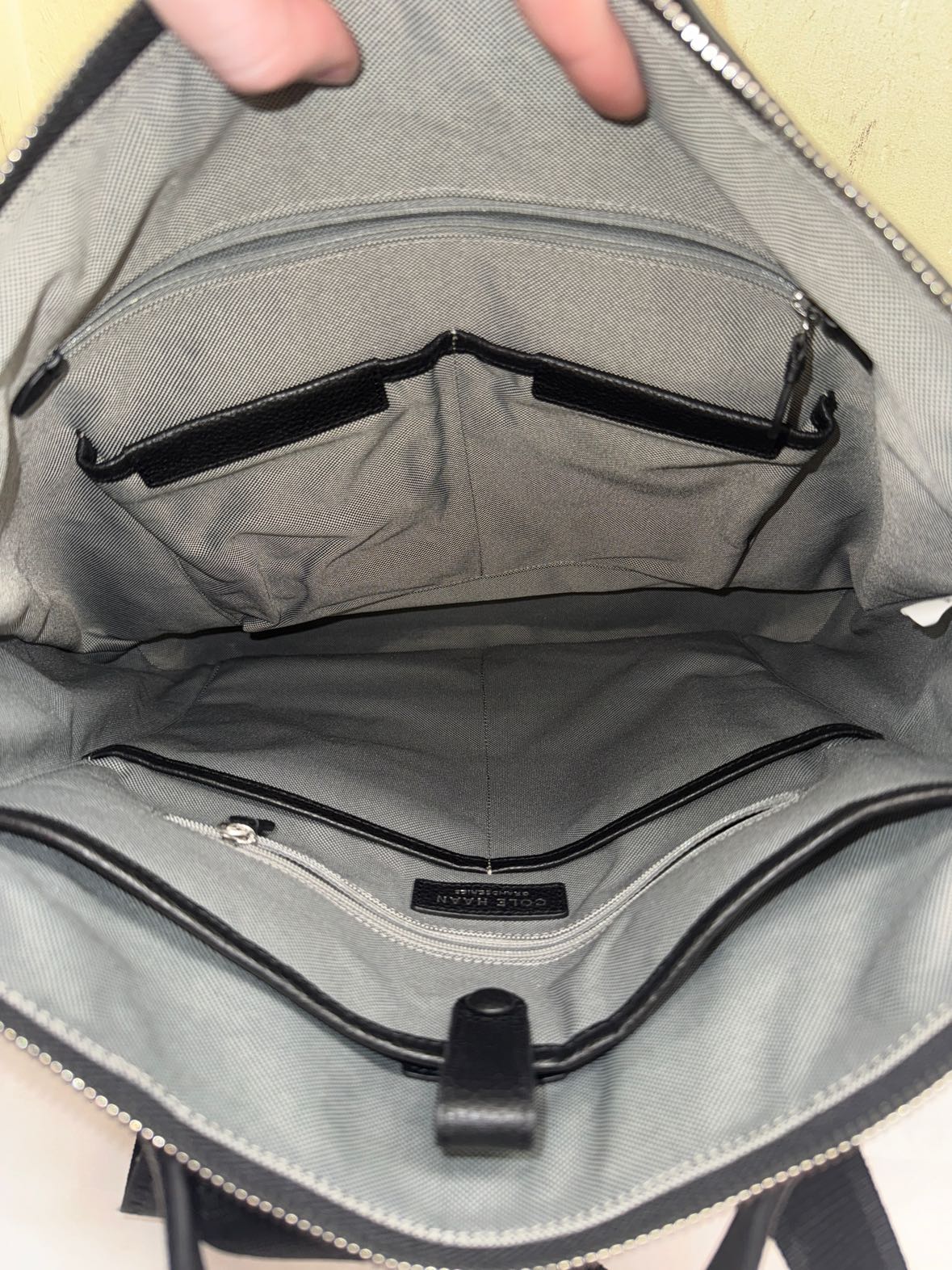 Cole Haan Black Backpack