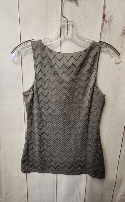 Banana Republic Women's Size XS Petite Gray Sleeveless Top