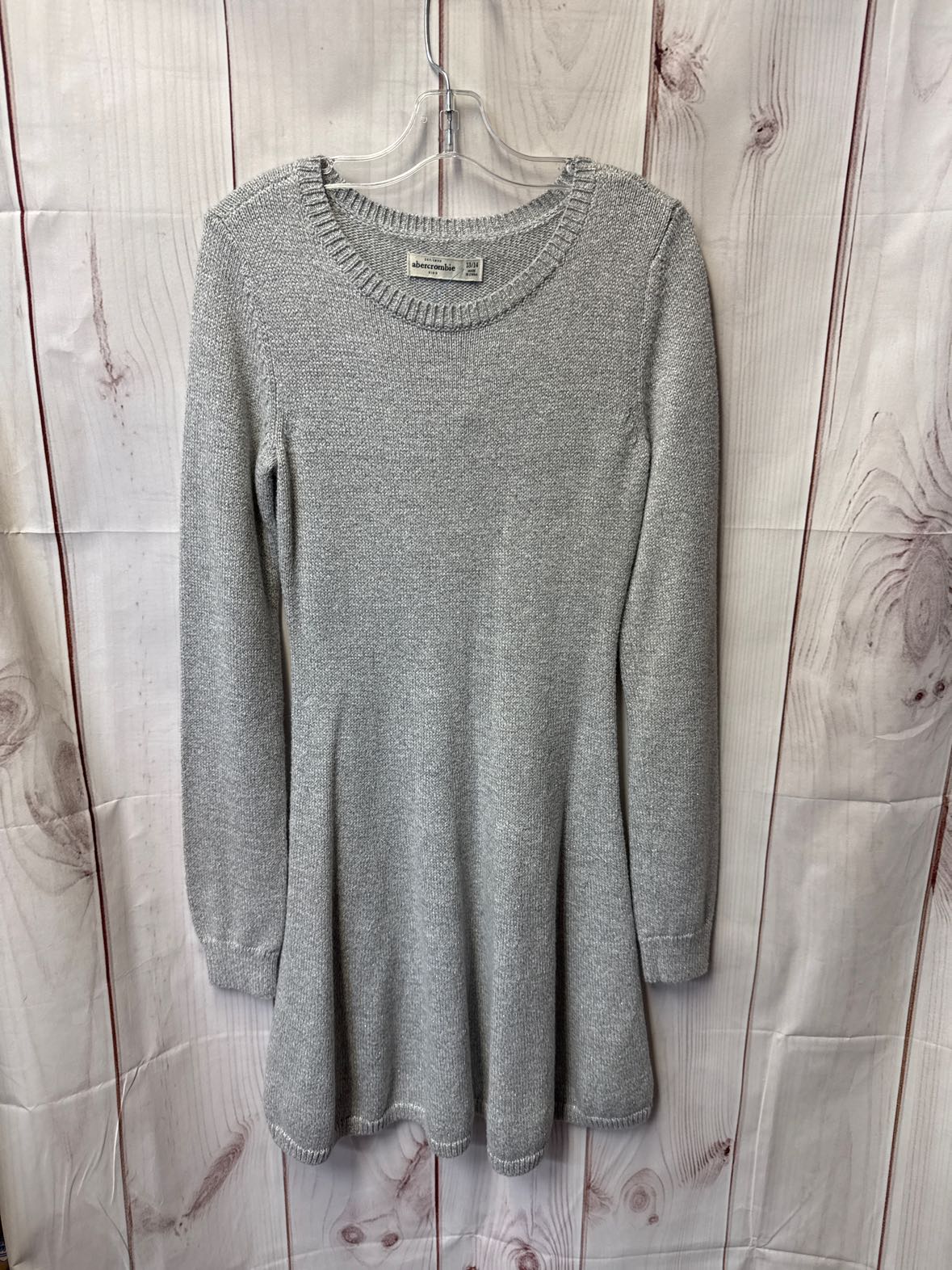 abercrombie Girl's Size 14 Gray Knit Dress