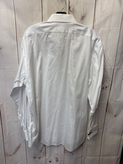 Saks Fifth Avenue Men's Size XL White Shirt