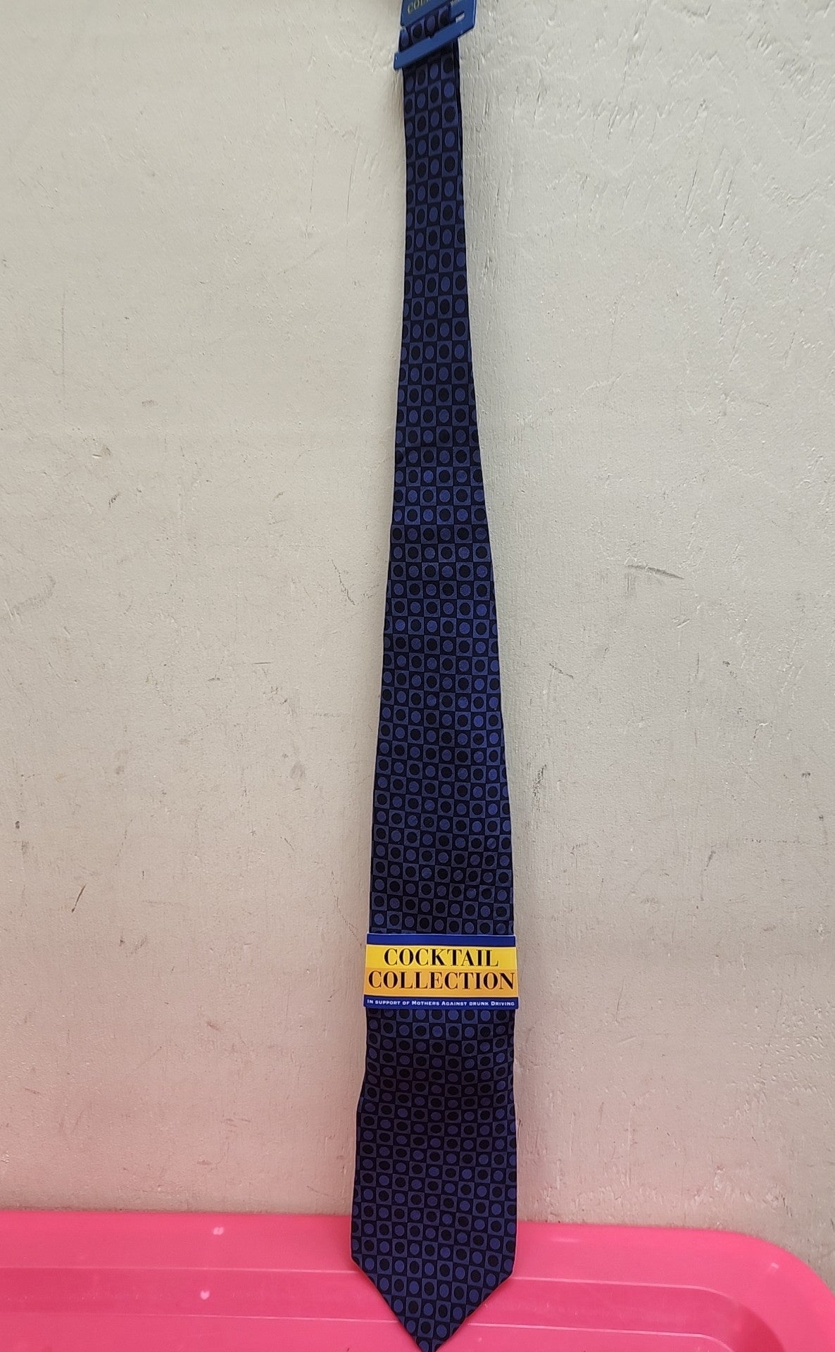 Navy Cocktail Collection Necktie NWT