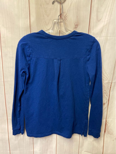 Style & Co Women's Size S Blue Long Sleeve Top