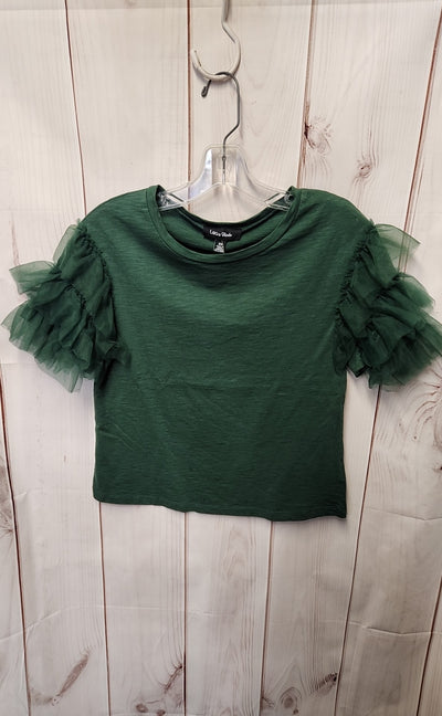 Lea & Viola Women's Size XS Green Short Sleeve Top