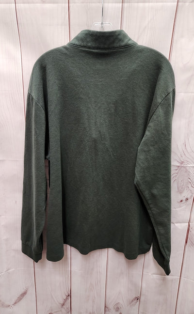 Izod Men's Size XL Green Sweatshirt