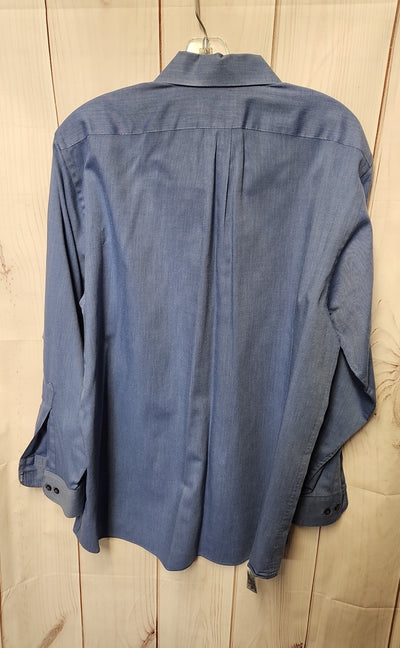 Van Heusen Men's Size M Blue Shirt