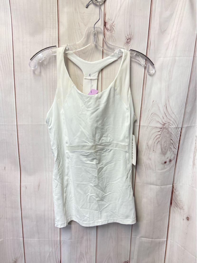 NWT Athleta Women's Size L White Active Top