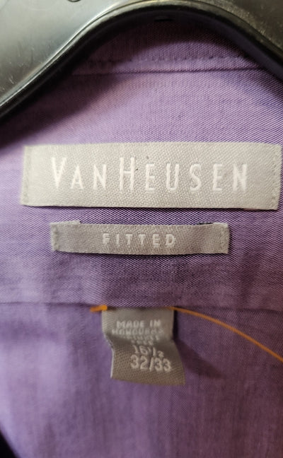 Van Heusen Men's Size L Purple Shirt