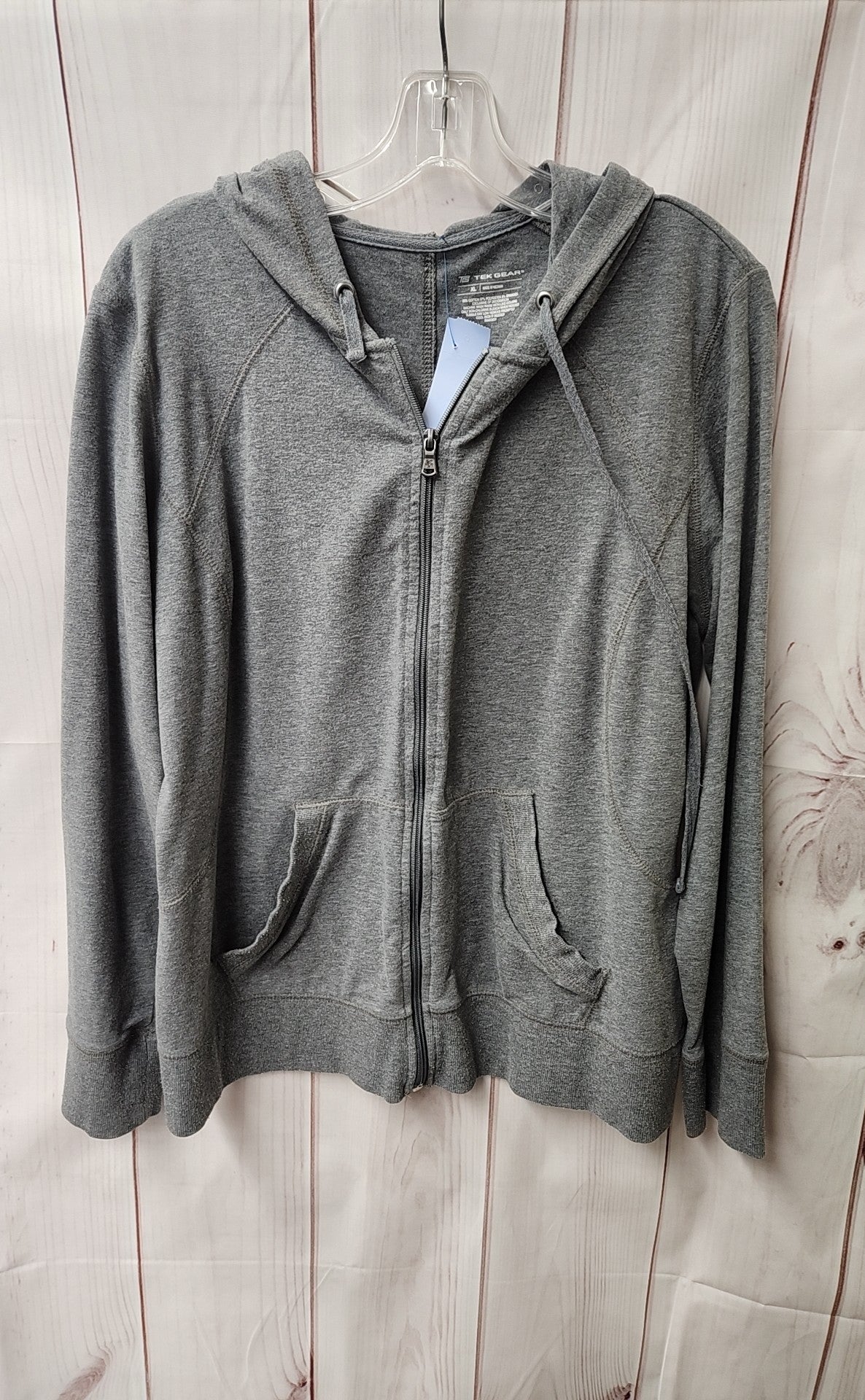 Tek Gear Women's Size XL Gray Jacket