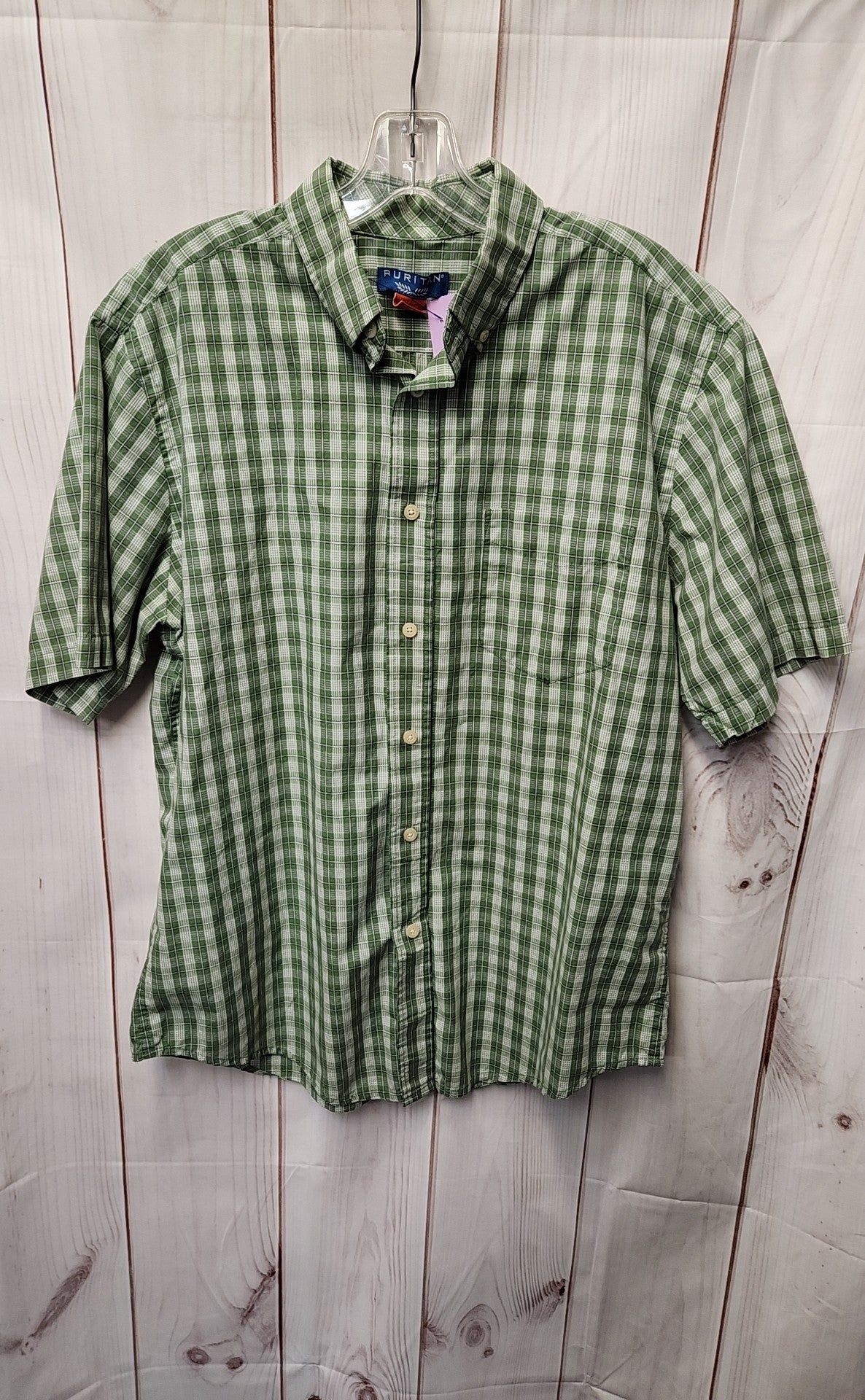 Puritan Men's Size M Green Shirt