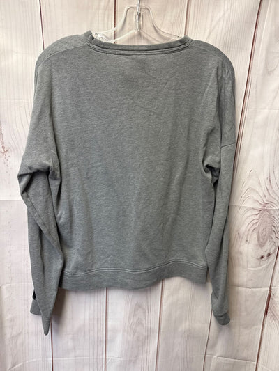 Pink Women's Size S Gray Long Sleeve Top