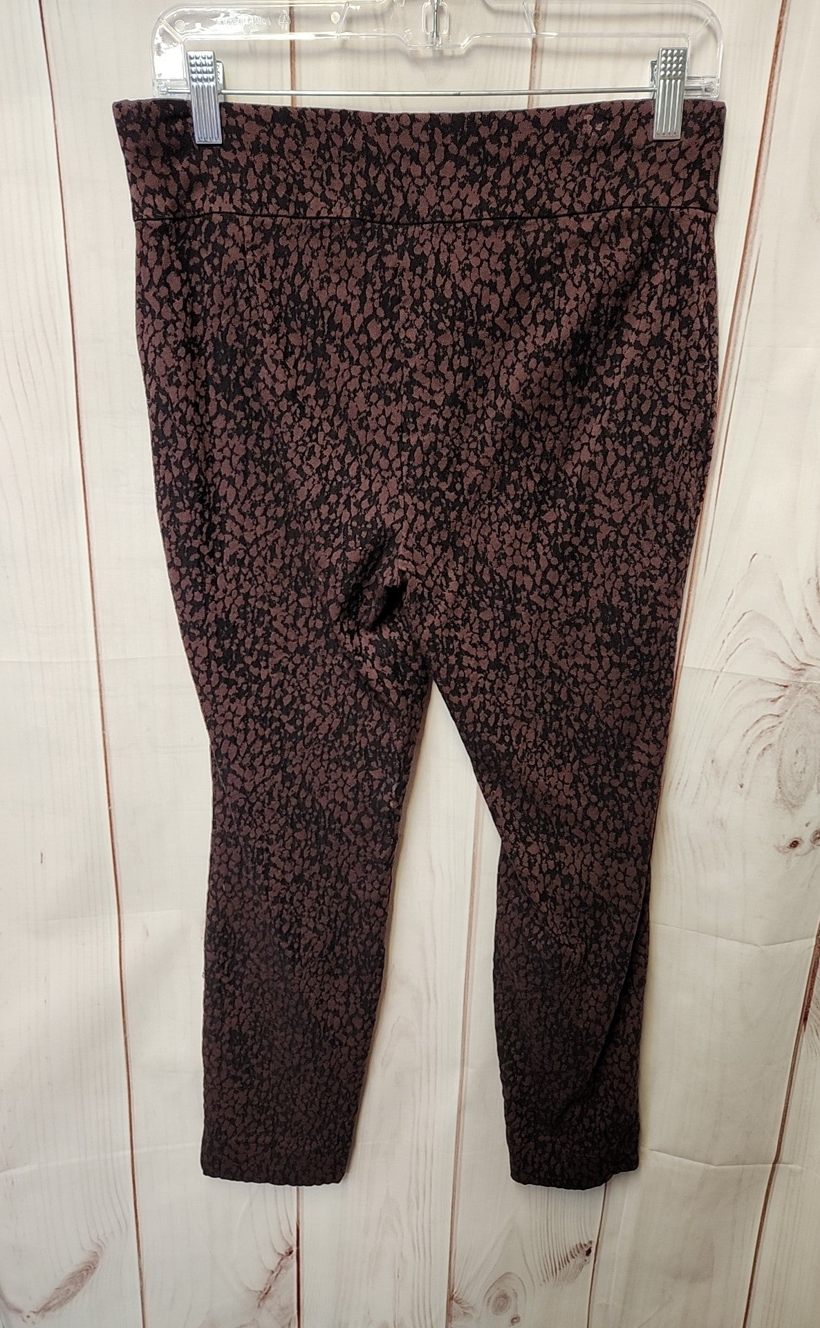 Susan Graver Women's Size 12 Petite Brown Pants