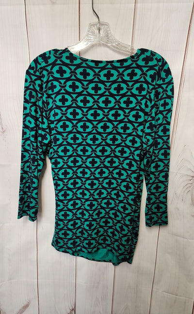 Boden Women's Size 14 Green Long Sleeve Top