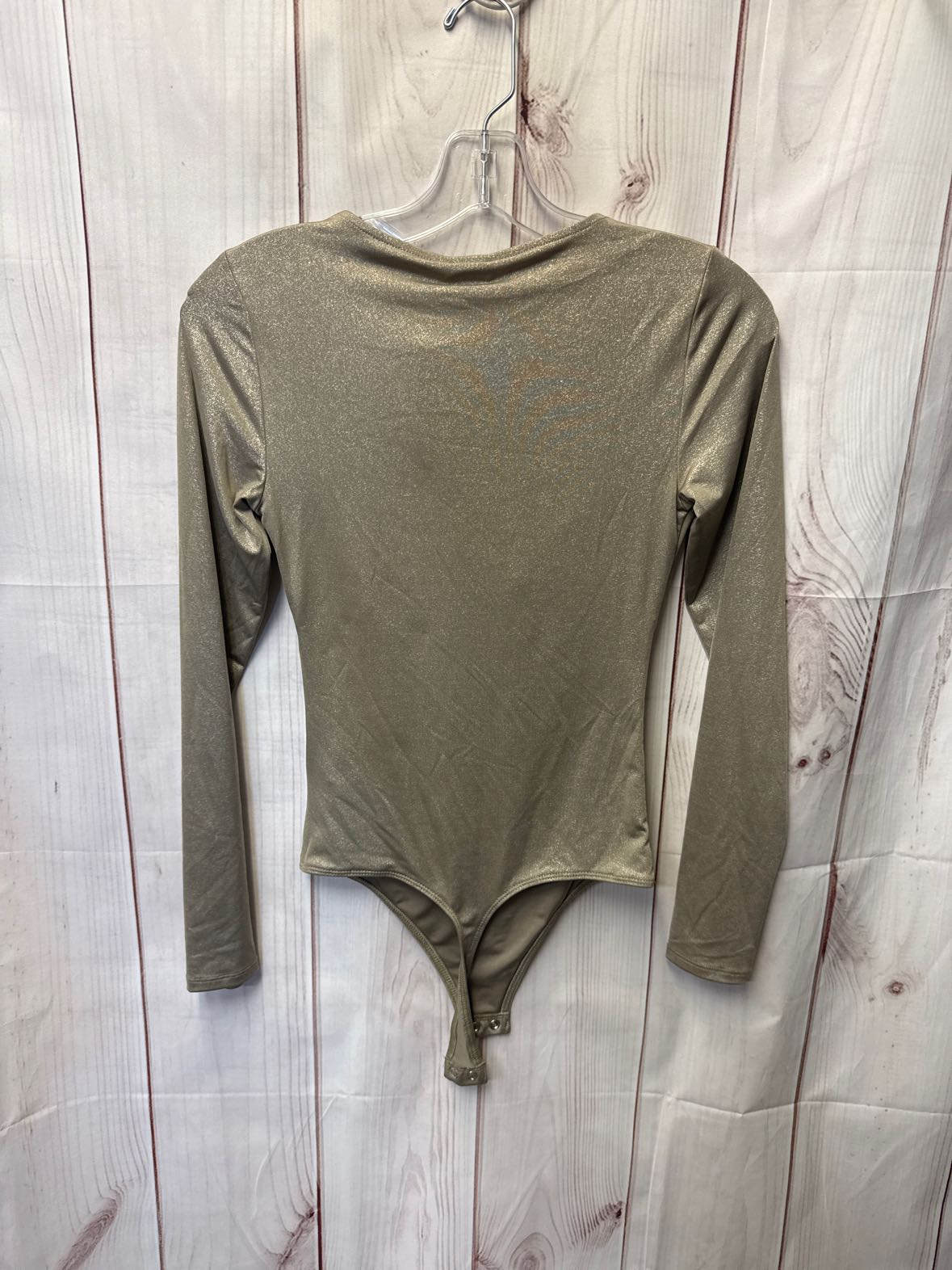 Express Women's Size XS Gold Bodysuit NWT