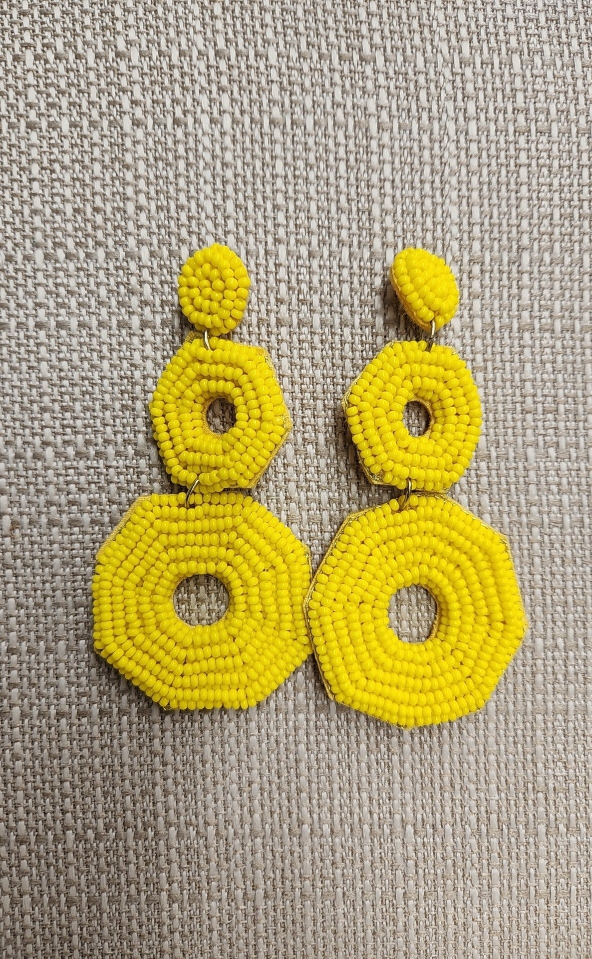 Yellow Earrings