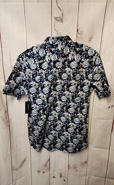 NWT Club Room Men's Size M Navy Floral Shirt