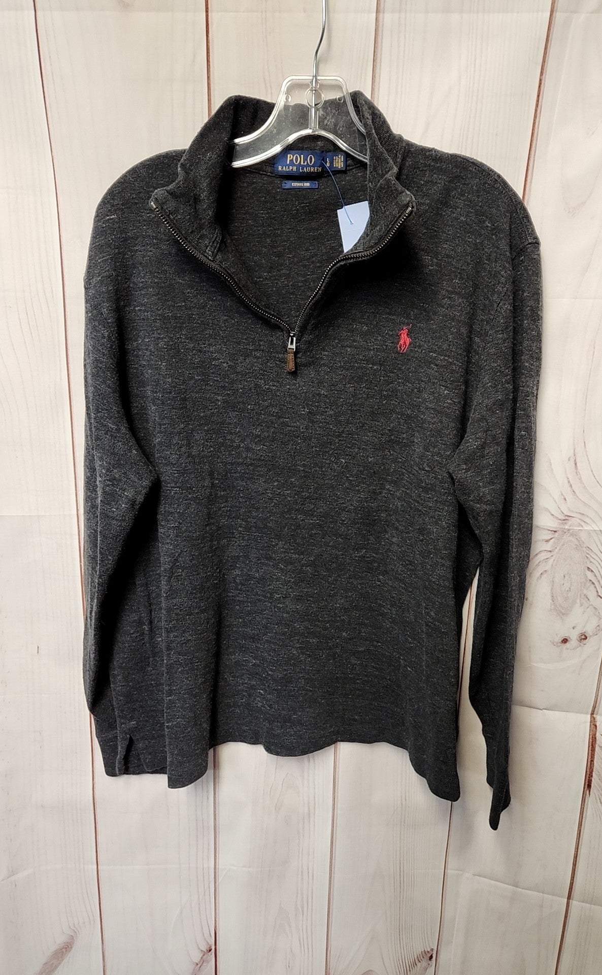 Polo by Ralph Lauren Men's Size L Gray Sweatshirt