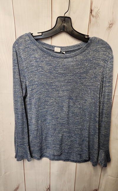 Gap Women's Size S Blue Long Sleeve Top