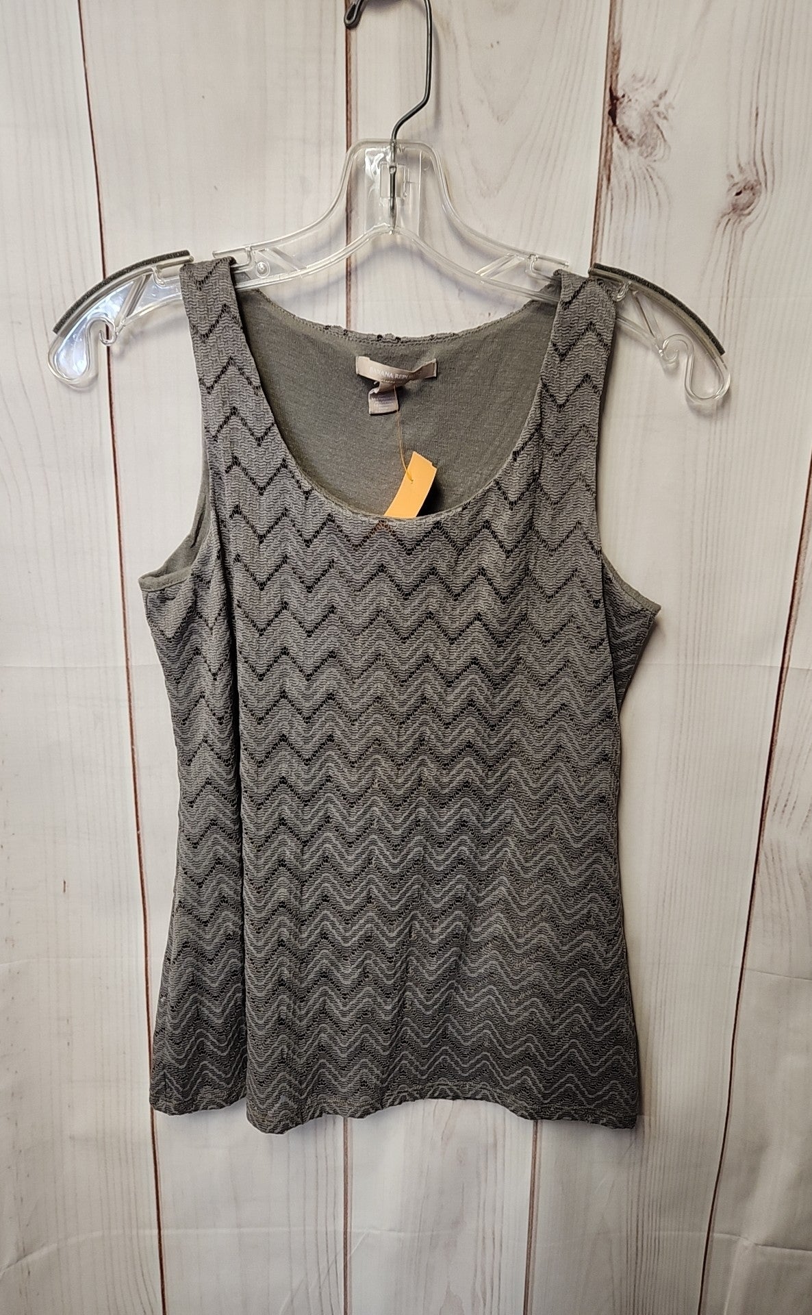 Banana Republic Women's Size XS Petite Gray Sleeveless Top