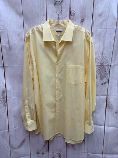 Van Heusen Men's Size XXL Yellow Shirt