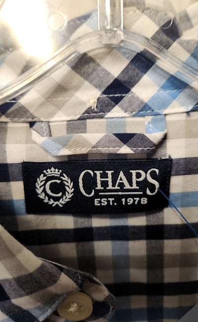 Chaps Men's Size L Blue Shirt