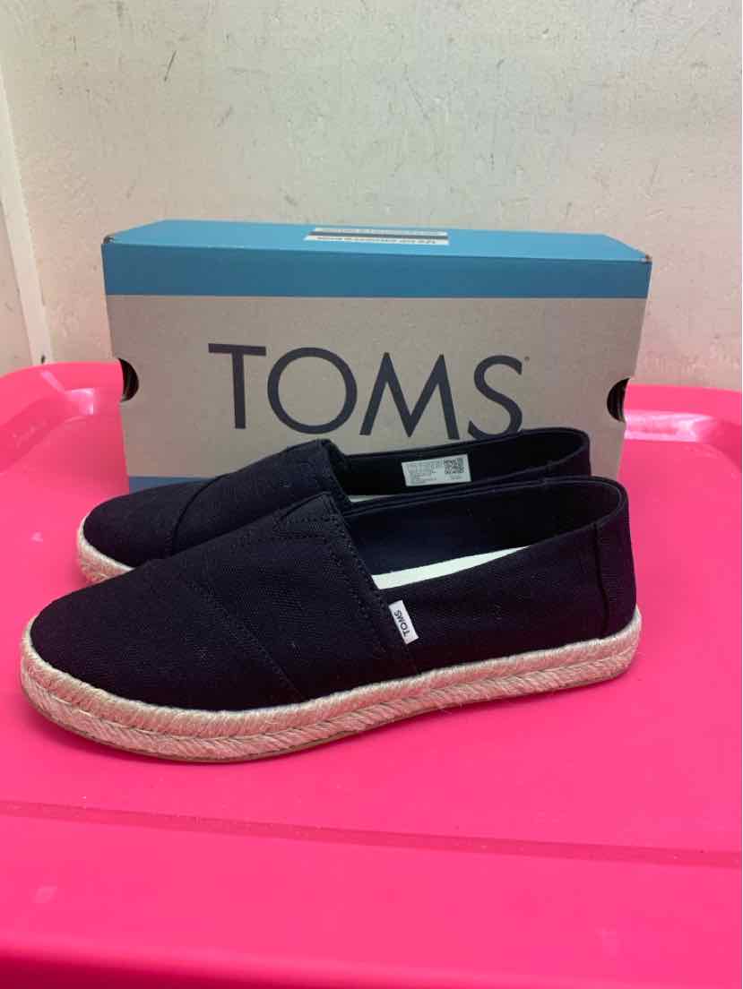 Toms Women's Size 7 Black Flats