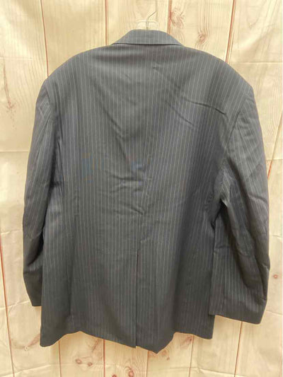 Reed St. James Men's Size 46 Black Sport Coat