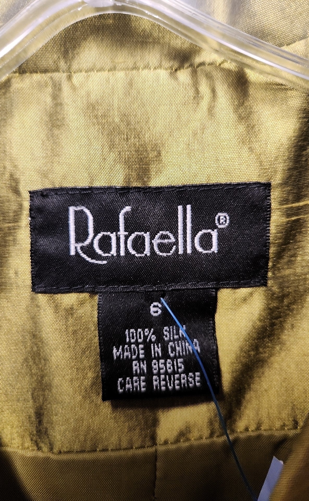 Rafaella Women's Size 6 Green Jacket