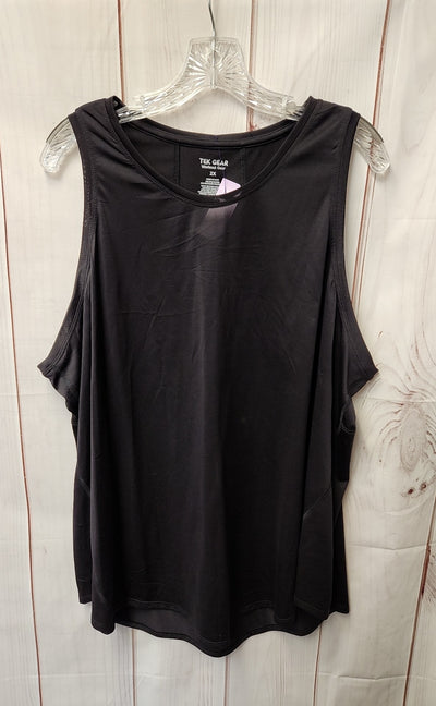 Tek Gear Women's Size 2X Black Sleeveless Top