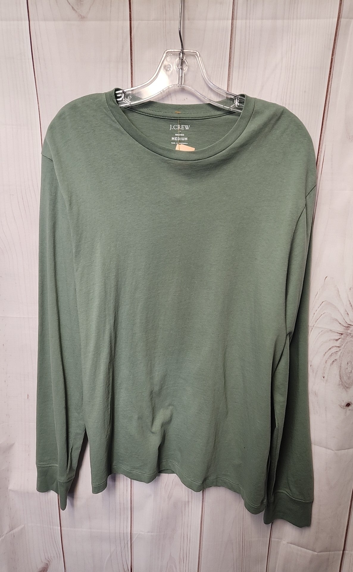 J Crew Men's Size M Green Shirt