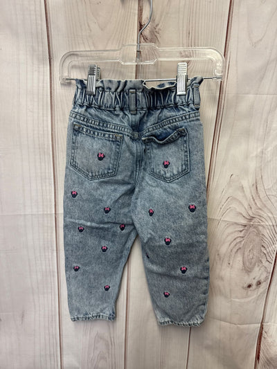 Gap Disney Girl's Size 3 Blue Jeans