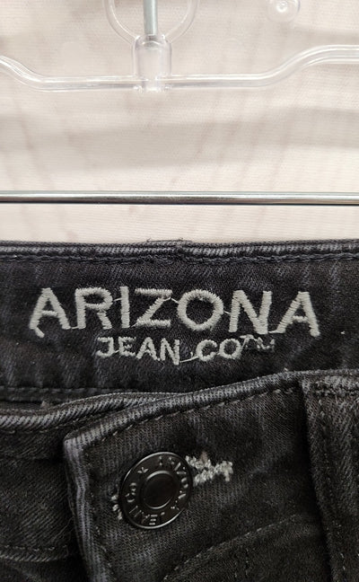 Arizona Women's Size 28 (5-6) Black Jeans