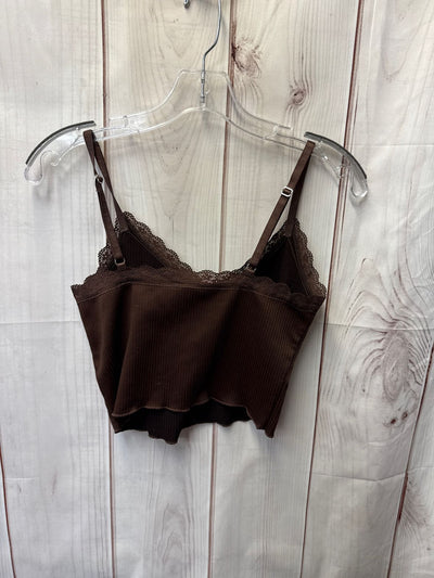 Divided Women's Size S Brown Sleeveless Top