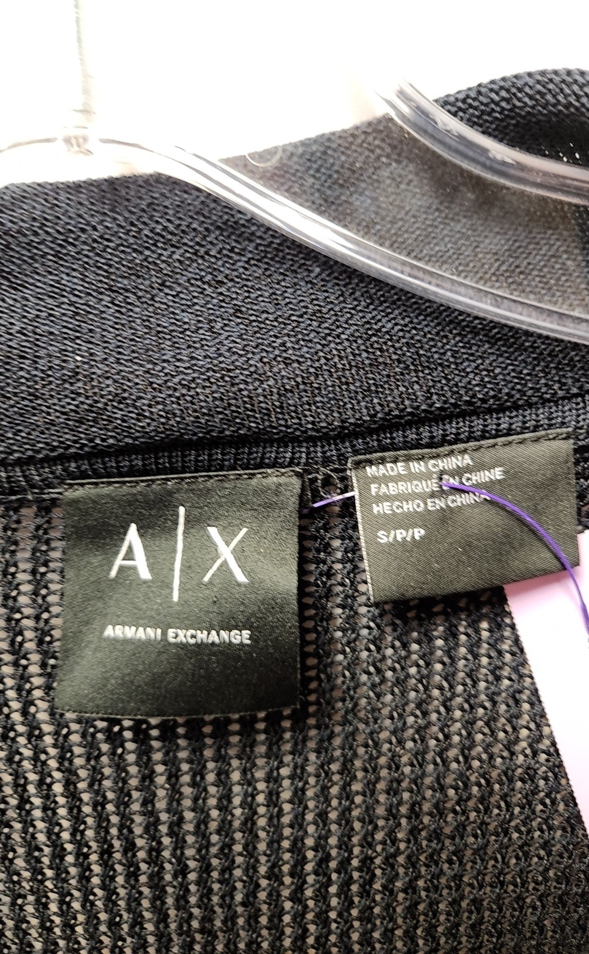 Armani Exchange Men's Size S Black Sweater