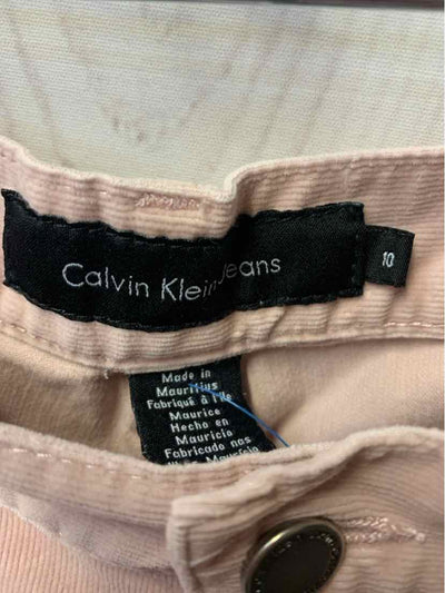 Calvin Klein Women's Size 30 (9-10) Pink Jeans Bootcut