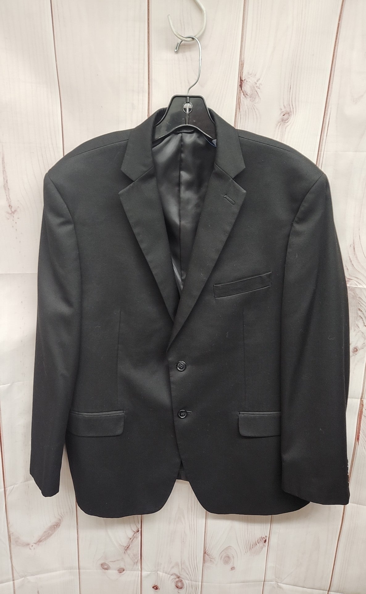 Van Heusen Men's Size 44 Short Black Sport Coat