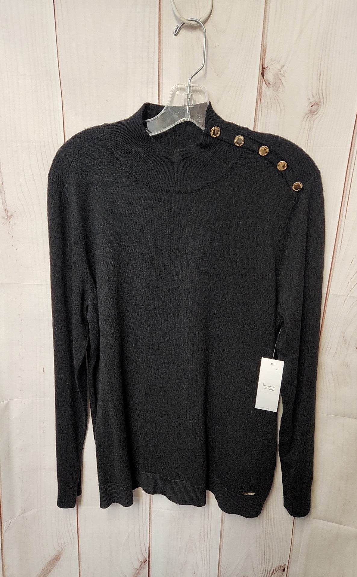 Calvin Klein Women's Size L Black Sweater