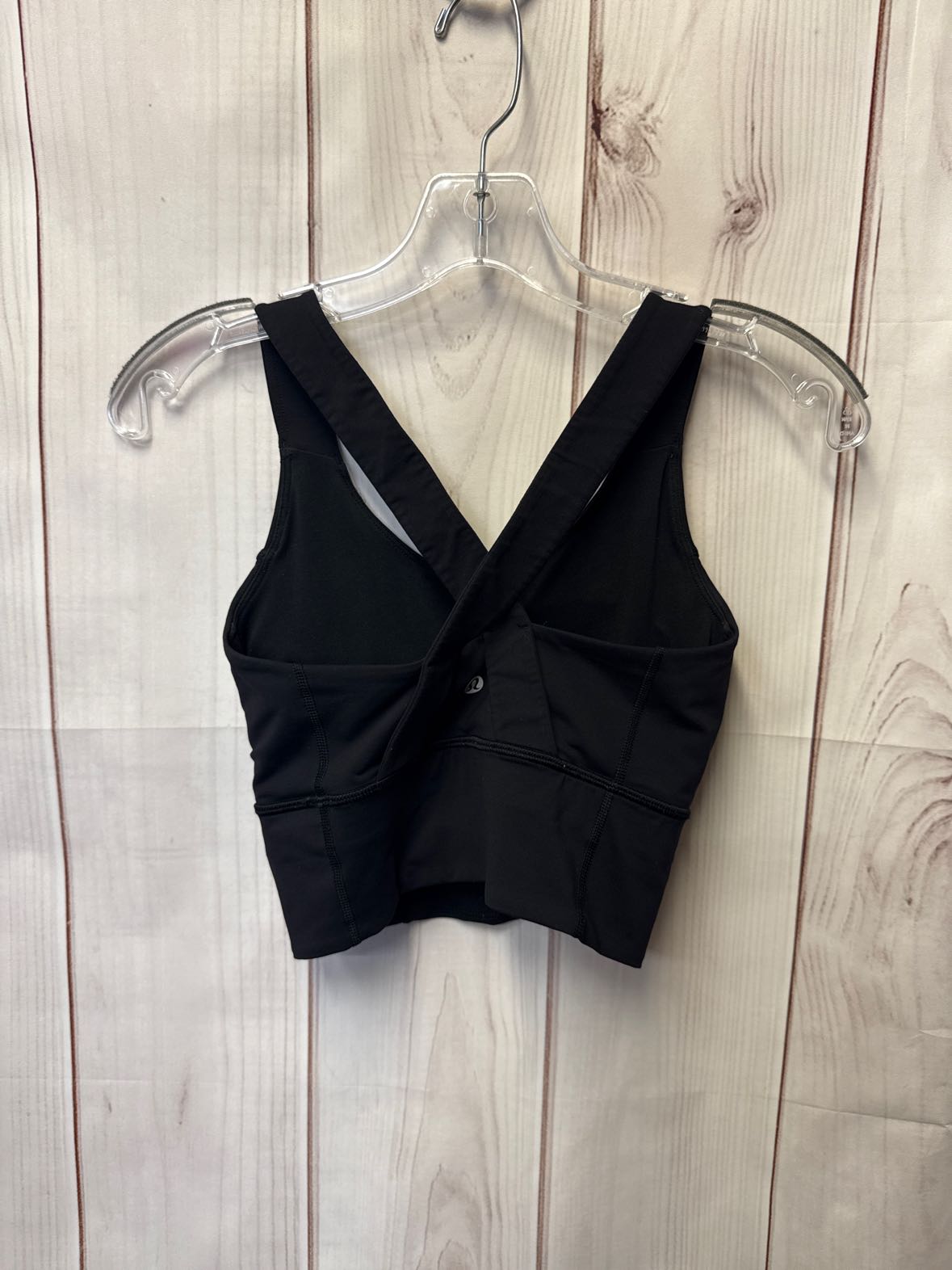 Lululemon Women's Size 4 Black Sports Bra