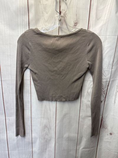 Garage Women's Size S Brown Long Sleeve Top