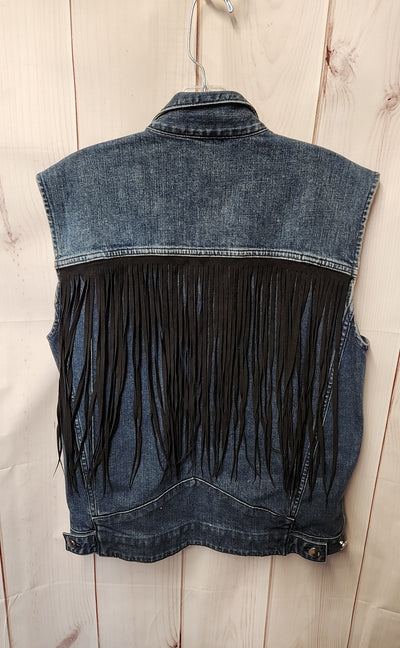 BLK Denim Women's Size XS Blue Vest