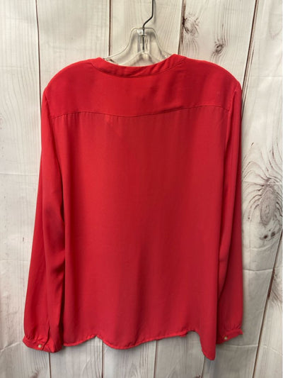 Banana Republic Women's Size L Pink Long Sleeve Top