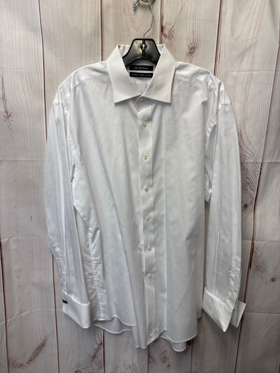 Saks Fifth Avenue Men's Size XL White Shirt