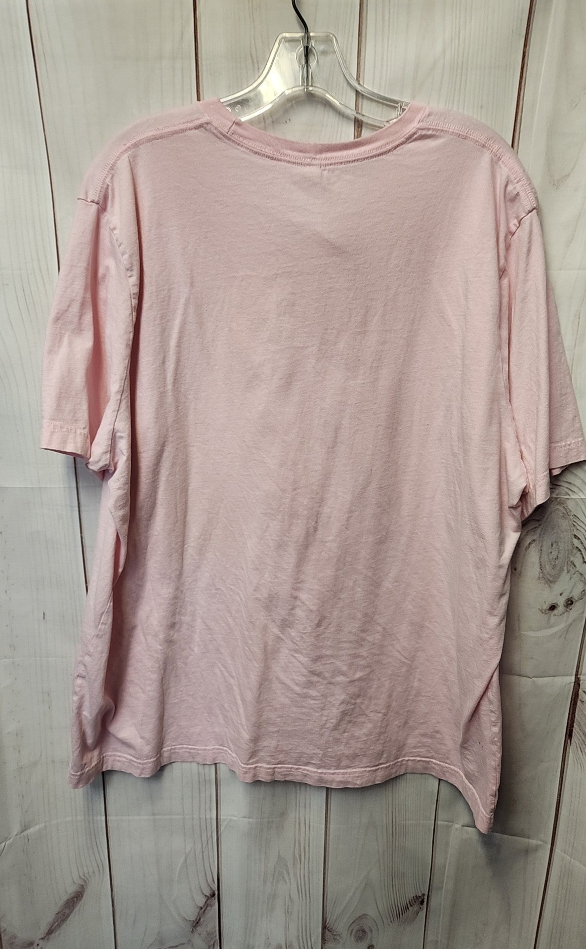 Bella+Canvas Women's Size 3X Pink Short Sleeve Top