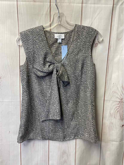 Loft Women's Size XS Petite Gray Sleeveless Top