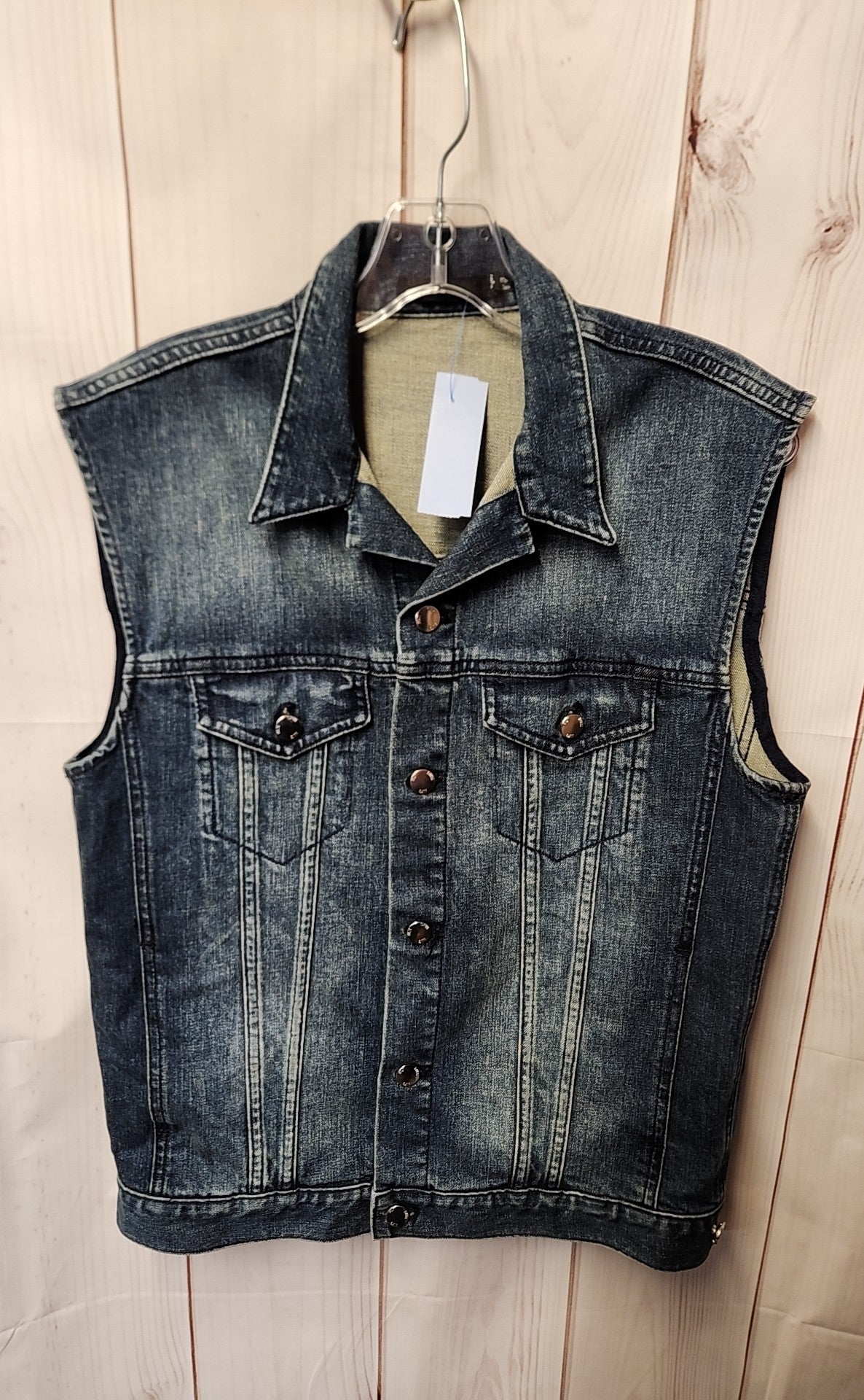 BLK Denim Women's Size XS Blue Vest