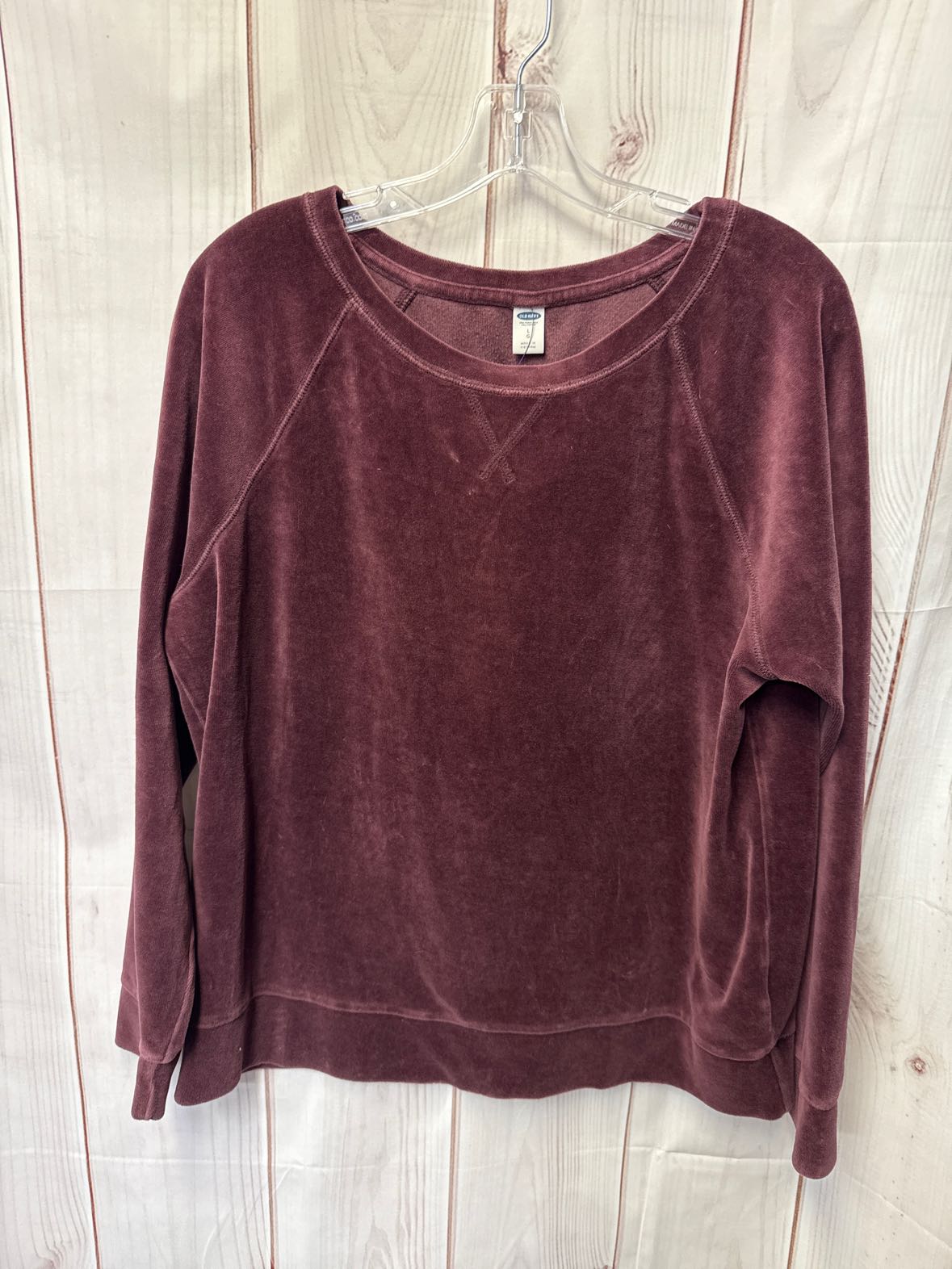 Old Navy Women's Size L Purple Sweatshirt