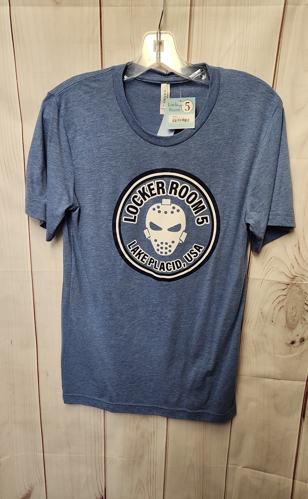 Locker Room 5 Men's Size S Blue Shirt NWT