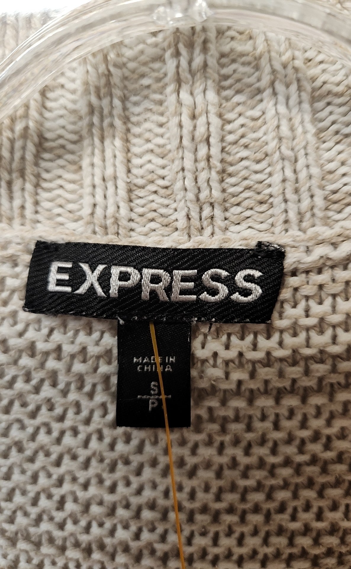 Express Women's Size S Beige Cardigan